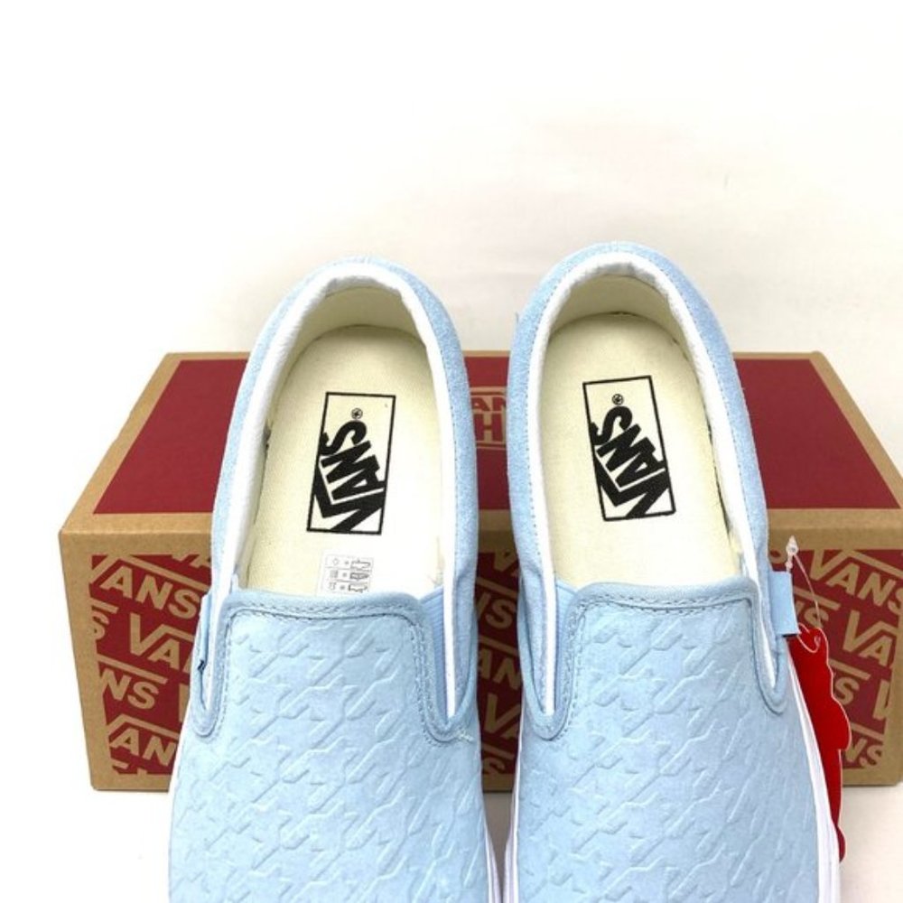 💖MEGA SALE💖VANS Classic Sip On Women’s Canvas Sneakers Pure Blue VN0A33TB9HV - Picture 5 of 10